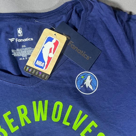 New Towns Minnesota Timberwolves Karl Anthony NBA Basketball #32 Woman’s 2X NWT - Picture 3 of 7